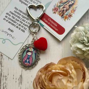 Protección cartera V.Guadalupe Corazon Rojo