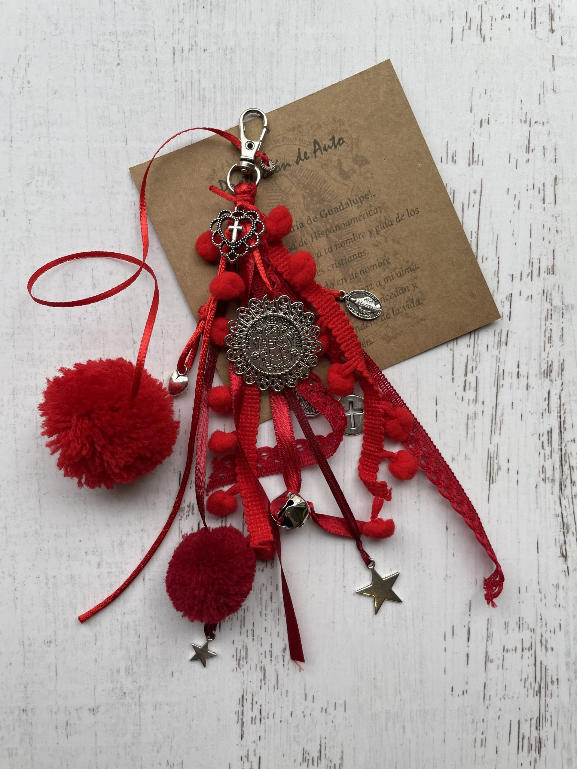 Protector Auto Virgen de Guadalupe Chascon - Imagen 2