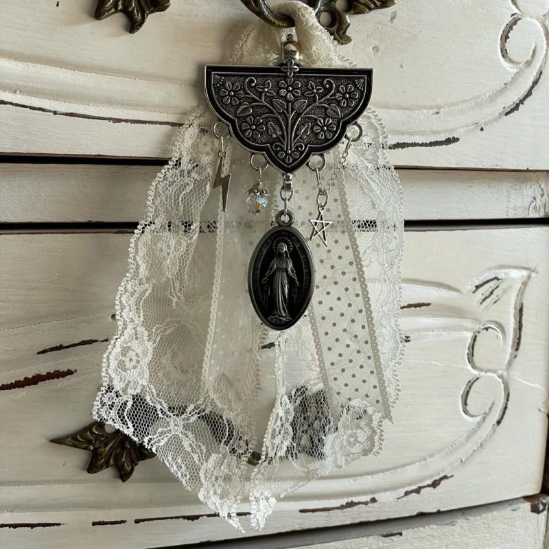 Protección Móvil Virgen de los Rayos & Swarovski