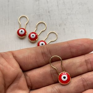 Pin Protector Ojo Turco Hook - Rojo