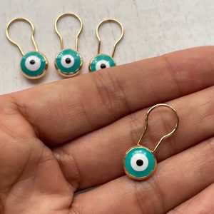 Pin Protector Ojo Turco Hook - Turquesa