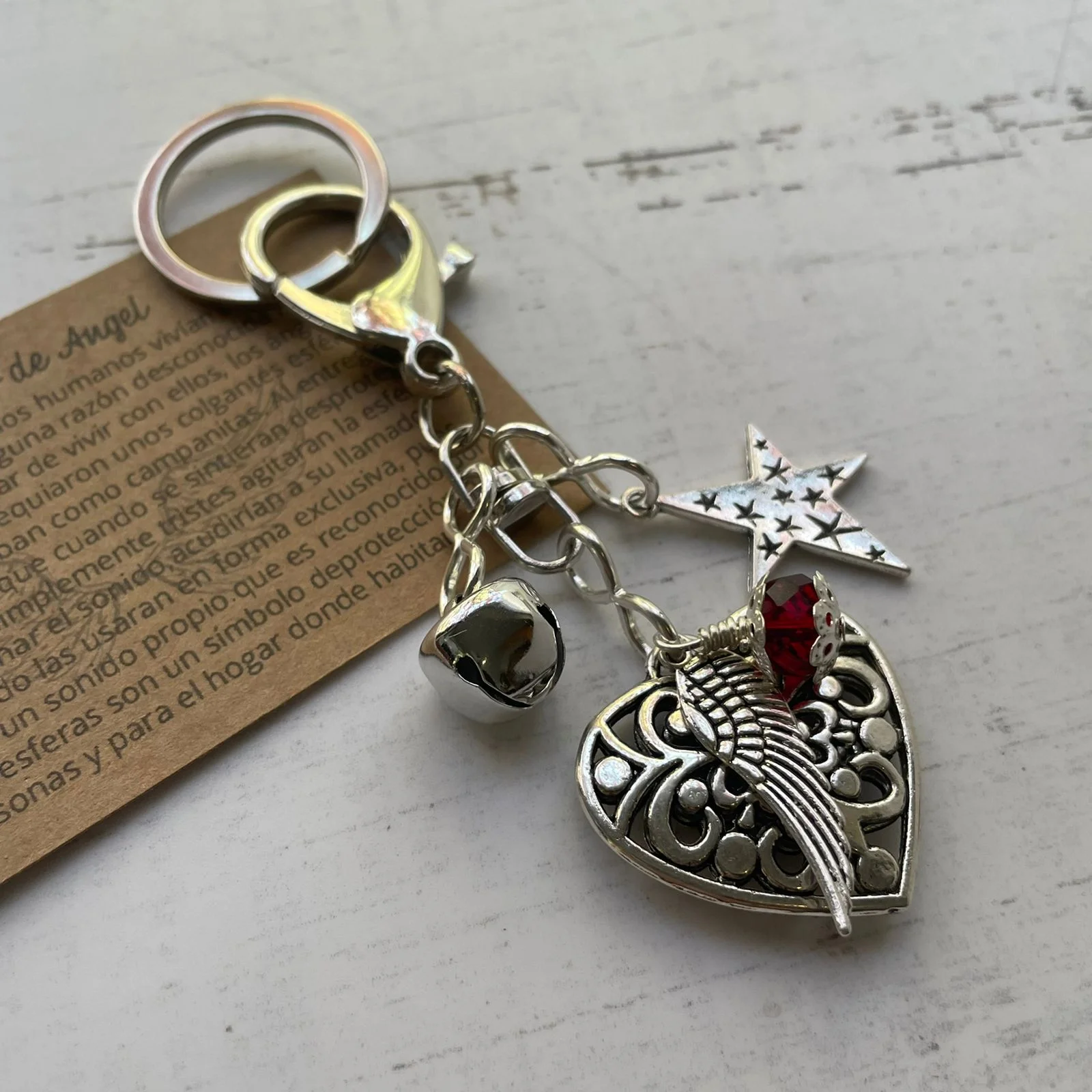 Llavero Llamador de Angeles