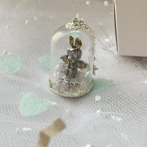 Mini Cúpula Ángel de la Guarda - Plateado