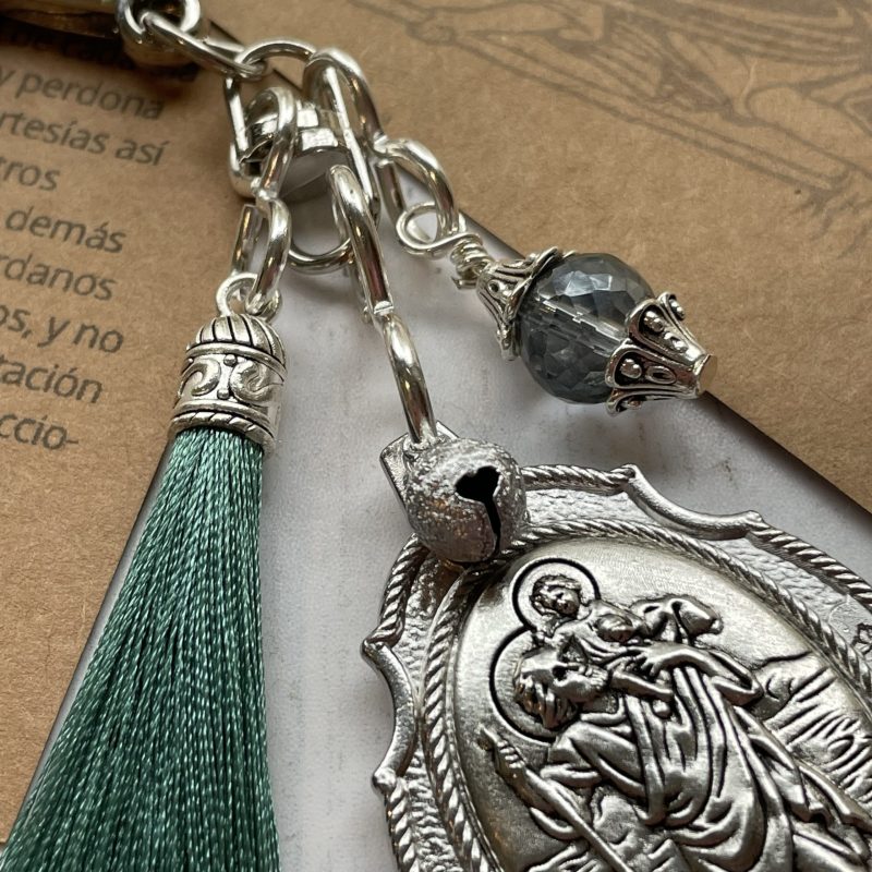 Llavero San Cristóbal, protector de los viajeros - Imagen 2