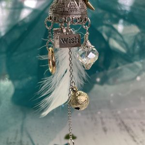 Móvil llamador de ángel Wish - Blanco