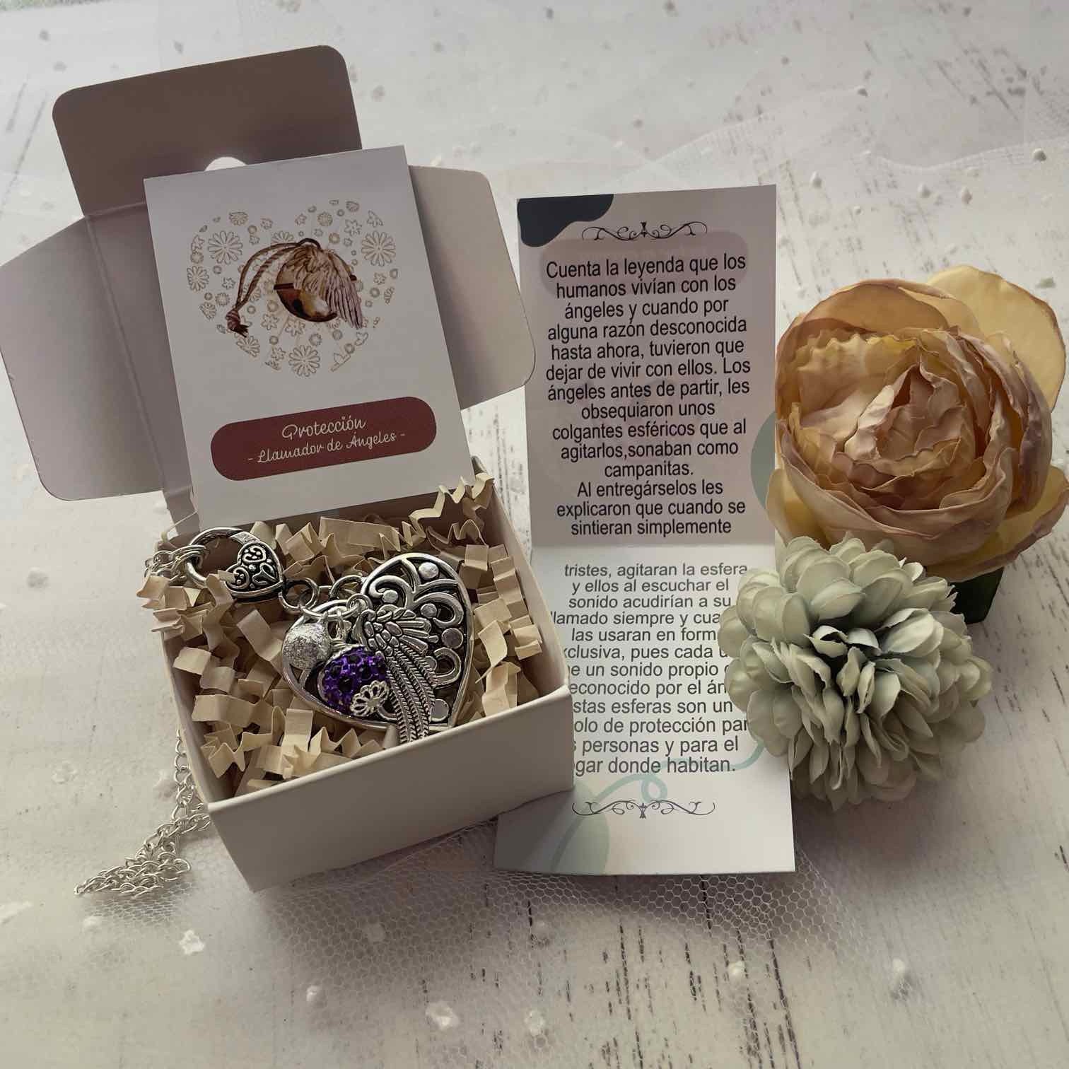 Llamador de ángel Auto corazón Tibetano - Imagen 5