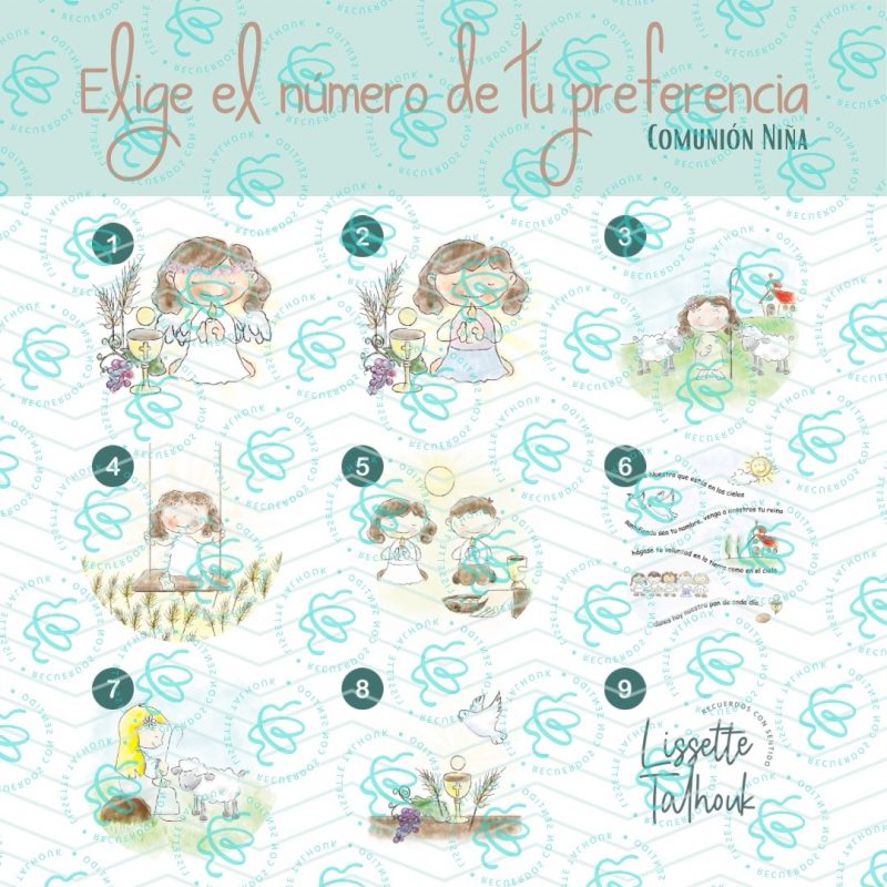 Recuerdos Bautizo Primera Comunión Espejo $2.950-c/u - Imagen 11