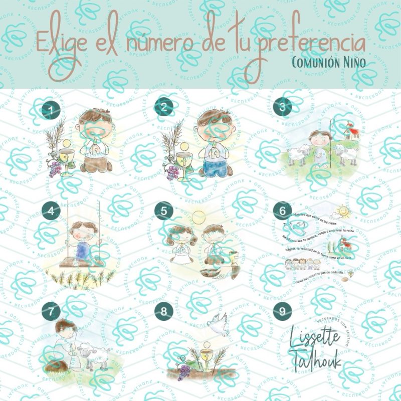 Recuerdos Bautizo Primera Comunión Espejo $2.950-c/u - Imagen 8