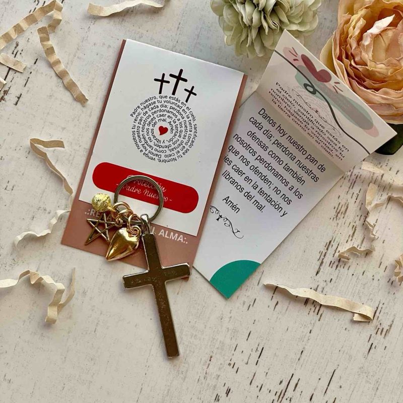 Llavero Cruz Chick Charms - Imagen 3