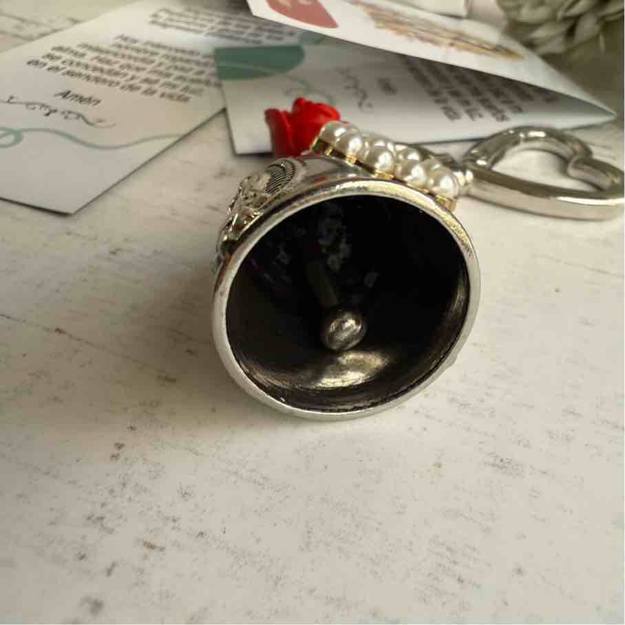 Protector de cartera Virgen de Guadalupe pearl - Imagen 3